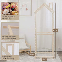 Stuffed Animal Storage Zoo with LED Lights