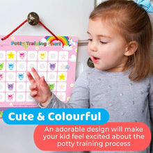 a little girl sitting in front of a book