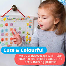 a little girl sitting in front of a book