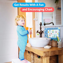 a woman is standing in front of a television