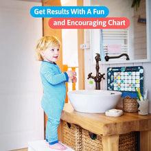 a girl is standing in front of a television